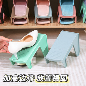 Double-layer <b>shoe</b> <b>rack</b>, one-piece plastic minimalist <b>shoe</b> <b>rack</b>, single-leg <b>shoe</b> <b>rack</b>. - Product Image 5