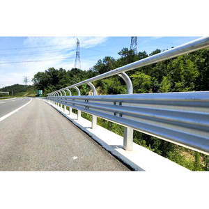 Barriera di Sicurezza Stradale Zincata a Caldo di Alta Qualità, Prezzo Competitivo, Materiali per Costruzioni Stradali - Product Image 5