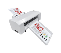 Máquina Troqueladora Automática QK-350 A3 para Cortar Etiquetas y Pegatinas de Papel