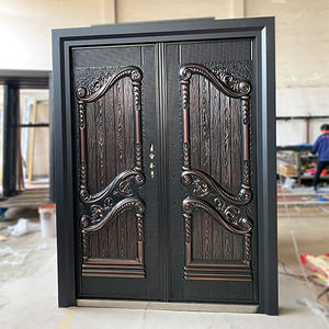 TECHTOP Luxe Prix Pas Cher Haute Qualité Portes <span class=keywords><strong>de</strong></span> <span class=keywords><strong>Sécurité</strong></span> Modernes Double Portes <span class=keywords><strong>d</strong></span>'<span class=keywords><strong>Entrée</strong></span> Extérieures <span class=keywords><strong>Porte</strong></span> <span class=keywords><strong>d</strong></span>'<span class=keywords><strong>Entrée</strong></span> <span class=keywords><strong>d</strong></span>'<span class=keywords><strong>Entrée</strong></span> pour la Maison - Product Image 4