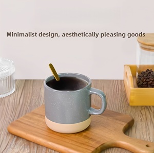 <span class=keywords><strong>Tazas</strong></span> de Cerámica Minimalistas de Alta Calidad, Diseño de Puntos Estrellados con Acabado Bicolor, <span class=keywords><strong>Tazas</strong></span> de Café, <span class=keywords><strong>Tazas</strong></span> Promocionales con Impresión de Logotipo - Product Image 3