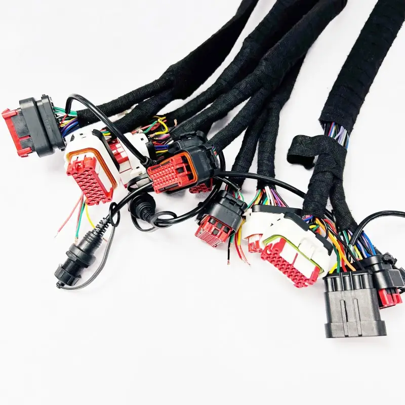 Custom motorcycle parts wiring harness manufacturers main wire harness