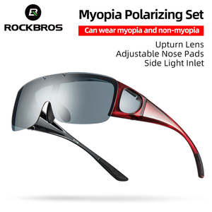 ROCKBROS-Gafas de sol polarizadas Anti-UV <span class=keywords><strong>para</strong></span> miopía, <span class=keywords><strong>lentes</strong></span> de policarbonato, 32G, ligeras, <span class=keywords><strong>para</strong></span> bicicleta, <span class=keywords><strong>MTB</strong></span>, deportes al aire libre - Product Image 5