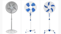 Ventilateurs de sol Prix de gros 220V Chambre à coucher Moderne Ventilateur électrique oscillant de table pour intérieur