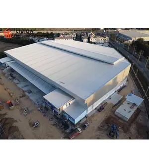 Steel Prefab Warehouse Prefabricated Barn Metal Prefabricated School Building