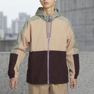 2025 Custom Men's Breathable Windbreaker <b>Jacket</b> Plus Size <b>Light</b> Hood Windproof Canvas Stand Winter Slim Outdoor Patchwork - Product Image 3