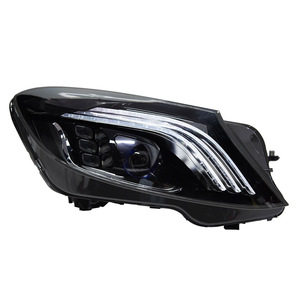 ไฟหน้า LED สำหรับรถเบนซ์ S-Class W222 ปี 14-18 รุ่นดัดแปลง ใช้เฉพาะรุ่น  แสงสี 6000k  ใหม่  พร้อมไฟเดย์ไลท์  ความร้อนสี 6000k - Product Image 4