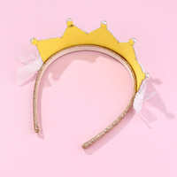 Diadème pour enfants, strass en forme de cœur, design luxueux et doux, accessoire de cheveux personnalisable pour mariage, Halloween
