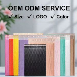 Custom Logo Eco Friendly Recyclable Biodegradable Compostable Honeycomb Kraft Paper Mail Envelopes <b>Padded</b> Bubble Mailer Bag - Product Image 2