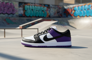 รองเท้าสเก็ตบอร์ด Nike SB Dunk Low Court สีม่วง รุ่นปี 2021 2024 - Product Image 2