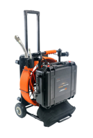 AMJET R22-MAX 360 °   Caméra d'inspection de plomberie 1080P Full HD en acier inoxydable pour l'inspection des canalisations