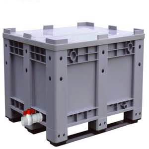 Fabrika fiyat büyük plastik kasalar palet kutusu endüstriyel saklama kapları - Product Image 2