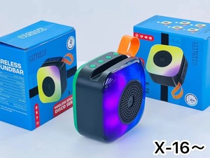 Nuovo arrivo X16 Mini Wireless per altoparlante Bluetooth portatile per esterno <span class=keywords><strong>Audio</strong></span>/<span class=keywords><strong>Video</strong></span> accessori luce colorata MP3 borse - Product Image 6