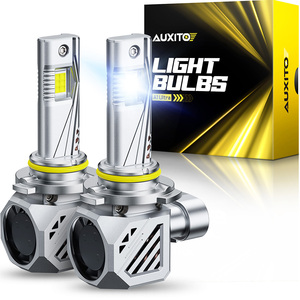 Bombillas LED AUXITO A1ULTRA 9005 6500K 9V 32V para faros delanteros, blancas, 6000lm, 40W, súper brillantes, juego de faros con CAN bus - Product Image 1