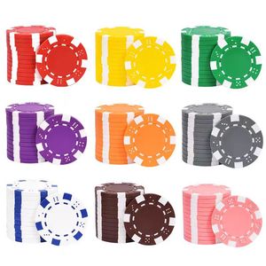 Fichas de Póker de Plástico ABS, 40 mm de Diámetro, 3.3 mm de Grosor, Multicolores, Duraderas, para Ajedrez y Juegos de Cartas - Product Image 3