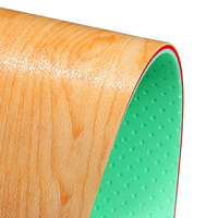 OBANA Huashan Maple PLUS 6.0mm Gazon synthétique PVC pour terrains de basketball intérieurs et jardins - Taille personnalisable, absorption des chocs