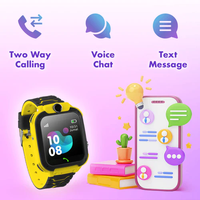 Reloj inteligente GPS para niños IP67 Reloj impermeable para estudiantes para niños Seguimiento GPS E01 Tarjeta SIM Reloj SOS Reloj inteligente para niños