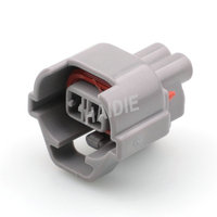 Conector de Carcasa de Inyector Eléctrico Automotriz de 2 Pines Hembra, Accesorios para Cableado, 6189-0074 6189-0039