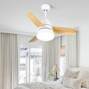 Ventilador de Techo LED Moderno con Luz, Reversible, Regulable, con Control Remoto, Diseño Europeo, Motor de CC, 5 Aspas, Venta al por Mayor - Product Image 5