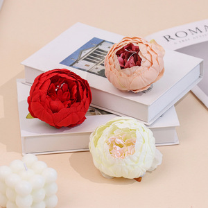 Cabezas de Flores Artificiales de Peonía de 6*9cm al por Mayor, Decoración de Peonías de Seda, Capullos de Peonía Artificiales, Cabezas de Peonía - Product Image 3