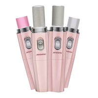 Kit de manucure 4 en 1 Coupe-ongles électrique Polisseuse et élimination des callosités des pieds en un seul kit Coupe-ongles pour enfants