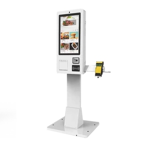 Plancher tenant tous dans une machine terminale de billet d'ordre d'individu de <span class=keywords><strong>kiosque</strong></span> de paiement de PC avec l'imprimante - Product Image 1