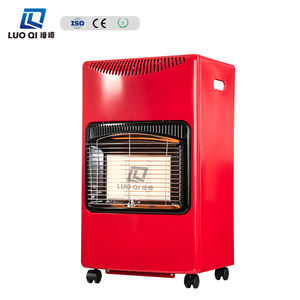 เครื่องทำความร้อนในห้องแก๊สวาล์วทองแดงแบบพกพาประกอบง่ายพร้อมตาข่ายป้องกันหนาแน่นสำหรับใช้ในบ้านห้องนั่งเล่น - Product Image 2