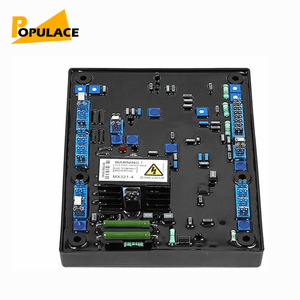 Carte régulatrice de tension Populace MX321-4 pour générateur sans balais, stabilisateur AVR, excitation de moteur à aimant permanent - Product Image 1