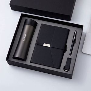 Set de Regalo Empresarial de Alta Gama: Termo, Cuaderno A5, Memoria USB, con Logotipo Personalizado, para Múltiples Ocasiones - Product Image 4