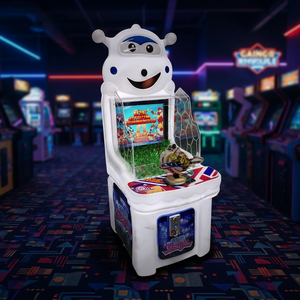 Máquina de Juego Arcade de Disparos de Agua con Cara Sonriente para 1 Jugador, Simulador Comercial de Disparos de Agua para Niños que Funciona con Monedas - Product Image 3