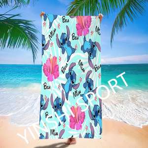 PAS quantité minimale de commande vente chaude points serviette de plage enfants serviettes de bain pour enfants émission de télévision cadeau pour garçons filles - Product Image 3
