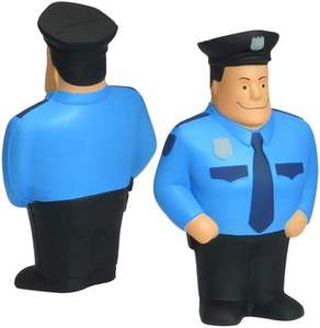 Juguetes Antiestrés de Policía de Espuma PU, con Logotipo Impreso, Juguetes para Aliviar el Estrés, Aprietables - Product Image 2