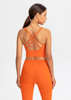 Antichoc femmes Sport soutien-gorge haut couleur unie respirant Gym Leggings Fitness entraînement Yoga ensemble pour les femmes