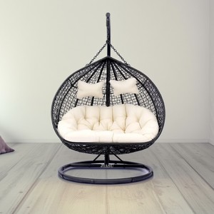 Miglior Dondolo <span class=keywords><strong>da</strong></span> <span class=keywords><strong>Giardino</strong></span> di Alta Qualità <span class=keywords><strong>in</strong></span> <span class=keywords><strong>Rattan</strong></span> <span class=keywords><strong>Set</strong></span> di Mobili per Esterni e Patio - Product Image 2