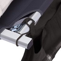 Lit de camping pliable portable personnalisé avec sac latéral pour la randonnée, le bronzage, les pique-niques et les voyages en extérieur