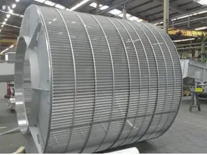 High Quality Wedge Wire Screen Drum Filter For Aquaculture System