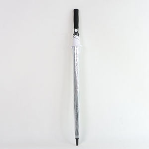 Paraguas transparente promocional de 30 pulgadas, material de PVC transparente, apertura automática con botón, ideal para fotografías de bodas - Product Image 4