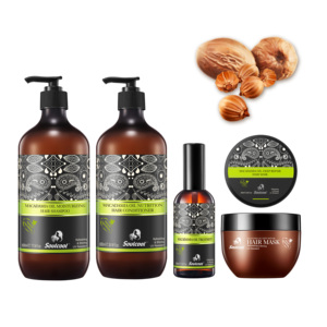 Shampoo <span class=keywords><strong>e</strong></span> Balsamo, Bagnoschiuma all'Olio di Tea Tree <span class=keywords><strong>e</strong></span> Canapa per Bambini, Riparazione Capelli Danneggiati, Anti-Forfora - Product Image 1