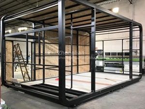 Casa prefabricada de cabina de manzana desmontable portátil <span class=keywords><strong>bonita</strong></span> para exteriores económica con cocina para parques terrestres sin usar/área de ocio de hotel - Product Image 2