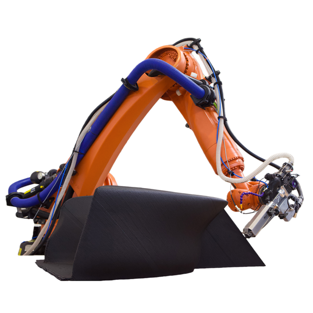 Manipulator Robotic Arm 3D Printing KUKA KR210 Industrial Robot Arm Automatic Eco-friendly 3D Printing House Construction
