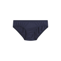 Neues Modell Pure Black Bamboo Panties Damen Hochela tische, atmungsaktive, wasch bare Hipster-Slips