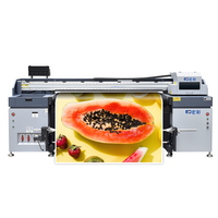 Marque Hongcai 1.8m grand Format i3200 tête d'impression tapis mural tissu mural Latex imprimante Machine papier peint