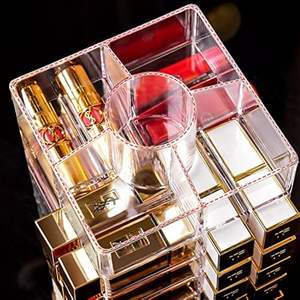 ที่วางลิปสติกอะคริลิคแบบหมุน ดีไซน์ทันสมัย คุณภาพพรีเมียม สำหรับตกแต่ง - Product Image 3