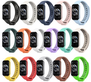 Correa Deportiva para Muñeca, 16 Colores, Correa de Silicona de Repuesto para Redmi <span class=keywords><strong>Band</strong></span> 2 / <span class=keywords><strong>Xiaomi</strong></span> <span class=keywords><strong>Band</strong></span> 8 Active y Redmi <span class=keywords><strong>Band</strong></span> 2 - Product Image 1