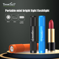 Pour Tank007 TK701A Mini poche Multilight lampe de poche LED lumière blanche extérieur en alliage d'aluminium porte-clés EDC torche pour le Camping