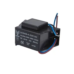 Transformador conversor de voltagem 10va, transformador de voltagem para 420v ~ 530vac para 220v