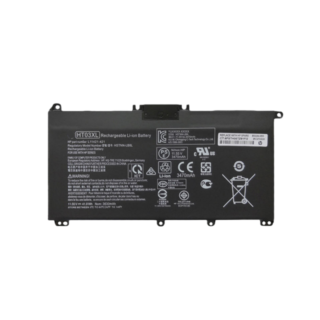 In Stock HT03XL 3500mAh Rechargeable Li-Ion Laptop Battery Notebook Batteries Pack for HP 14-CE0001LA 14-CE0025TU 14-CE0034TX