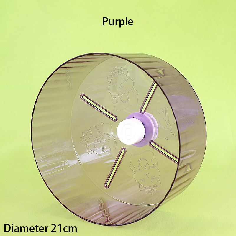 Running Wheel Transparent Purple 21CM