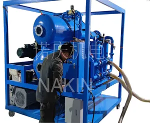 Large Flow Rate Waste Transformer Insulation Oil Recycling Machine Transformer Oil Filtration Machine Purifier