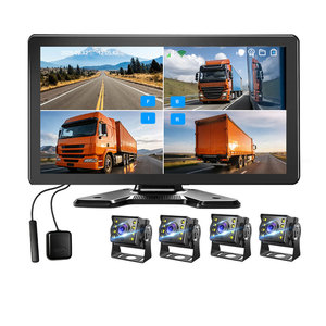 ระบบกล้องมองหลัง 10.1 นิ้ว 4CH ควบคุมผ่านแอพ WiFi พร้อมฟังก์ชั่น GPS และระบบเตือนจุดบอดสำหรับรถบรรทุก ชุดกล้องบันทึกภาพ DVR สำหรับรถบรรทุกหนัก - Product Image 1